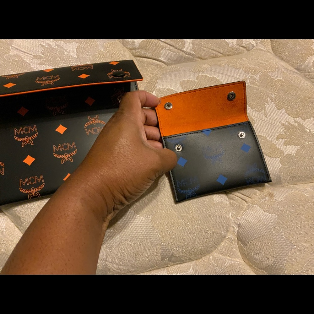 MC Color Splash Water Repellent Faux Leather Pouches (The 2 smaller pouches)